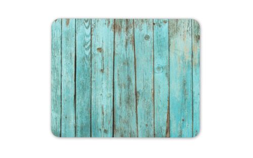 Rustic Blue Wood Mouse Mat Pad - Beach Decking Summer Cool Computer Gift #15014 - Photo 1/4