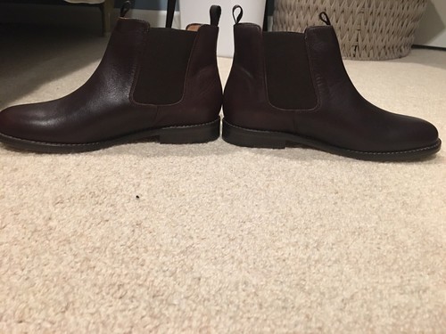 Botas Chelsea de cuero Crewcuts para niños G9582 K4 - Imagen 3 de 12