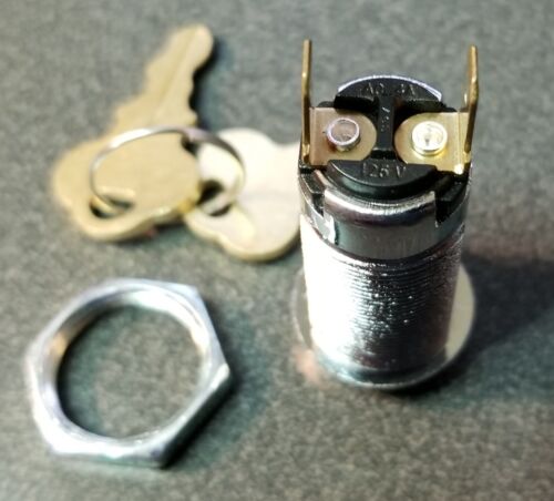 Cilindro de bloqueo de interruptor de encendido/apagado de 2 piezas, llave similar extraíble en posición APAGADA - Imagen 3 de 5