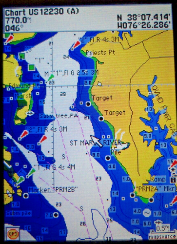 Garmin BlueChart MUS504L Chesapeake Data Card Marine Map Chart Chip - Picture 3 of 5