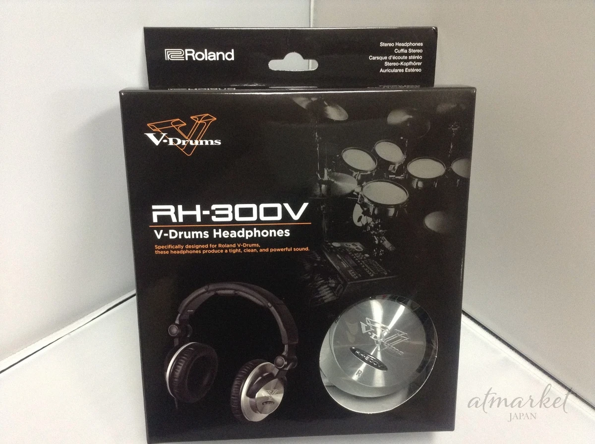 Roland RH-300V V-Drums Headphones from JAPAN SPEED POST NEW