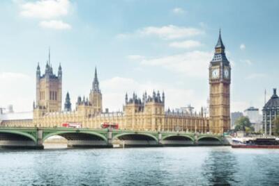 Wandbild: Big Ben an einem sonnigen Tag, London (39384115)