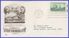 USA5 #1244 ADDR ARTCRAFT FDC   New York Worlds Fair