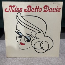 Miss Bette Davis The Album Including the song,  I’ve Written A Letter To Daddy
