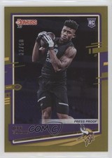 2020 Panini Donruss Rookie Press Proof Gold 32/50 Jeff Gladney #258 n0c