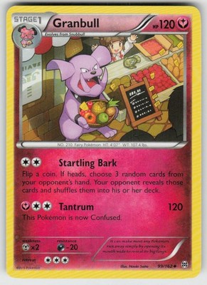 GGC-4 Granbull 99/162 Uncommon XY - BREAKthrough