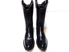 JUSTIN MENS WESTERN BOOTS  SIZE 9.5-D