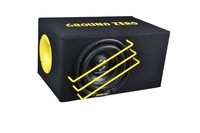 Ground Zero Gzrb 20SPL-ACT Aktiver Bassreflex GehäUsesubwoofer 20 Cm