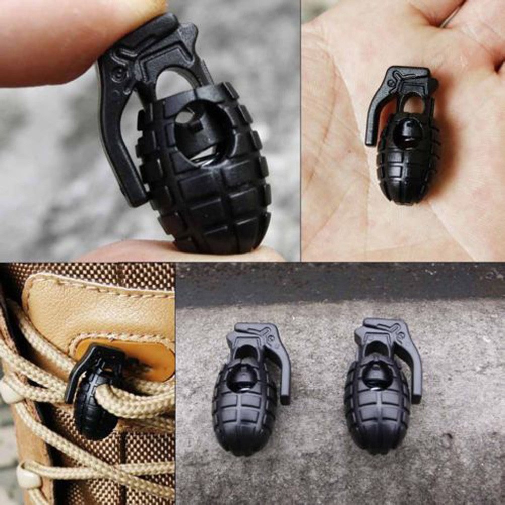 10 Pcs Buckle Button Accessories for Shoe Polyester Clips Shoelace Men