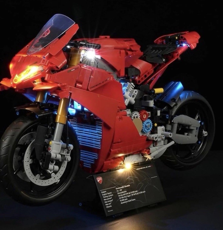 Year Bricks Ducati Lego Light Kit