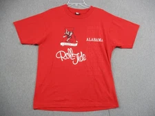 Vintage Alabama Crimson Tide Shirt Mens XL Red NCAA Football Roll Tide 90s USA