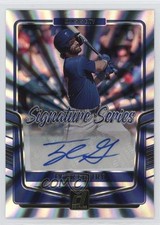 2024 Panini Donruss Signature Series Laser Tyler Gentry #SS-TG Auto 04qn