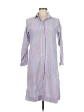 Halston Women Gray Casual Dress M