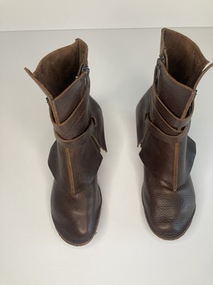 Trippen Brown Wedge Ankle Boot 36 (6 US) Preowned. $130 or Best Offer