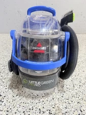BISSELL Little Green Pet Pro Portable Carpet Cleaner Blue 2891 Works Perfectly