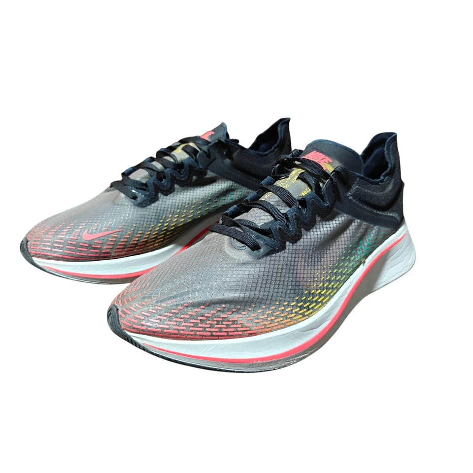 Nike Zoom Fly Sp Fast 'Black Red Orbit Green' BV6105 001 Mens Size 11. - Image 2 of 4