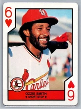 1990 U.S. Playing Card Co. Major League All-Stars Playing Cards #6H Ozzie Smith