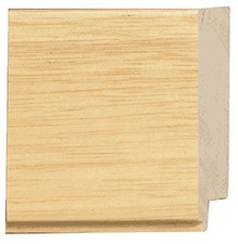 Picture Frame Moulding Wood 18Ft Bundle - Traditional Natural Finish - 1.75" W