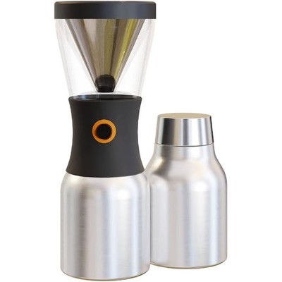 Asobu Portable Cold Brew Coffee Maker + Stainless Steel Carafe, Asobu