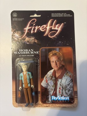 Firefly Reaction Series Hoban Washburne Action Figure 3.75 Inch