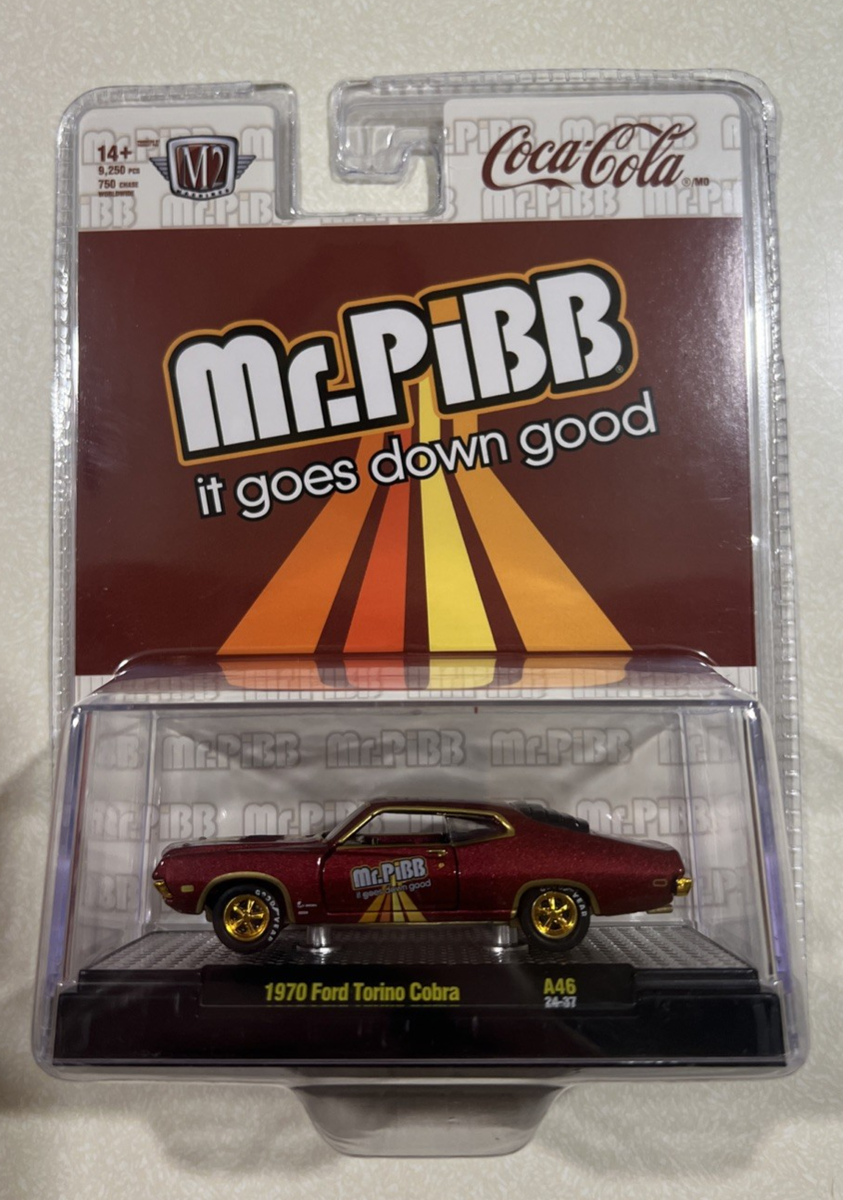 2024 M2 Machines A46 - Mr. Pibb 1970 FORD TORINO COBRA CHASE | eBay