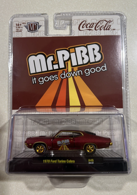2024 M2 Machines A46 - Mr. Pibb 1970 FORD TORINO COBRA CHASE | eBay