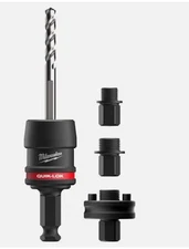 Milwaukee 5PC 7/16" QUIK-LOK Arbor Set Power Tool Adapter 49-56-7555 NEW