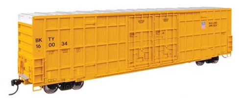 Walthers Mainline 910-3123 escala HO 60' placa F vagón de carga BKTY #160034 | Zustand: New