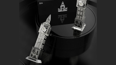 Big Ben Silver by Iarvel Magic Uhrzeit Vorhersage silberfarben