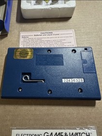 Nintendo Game and Watch Manhole LCD Game - NH 103 - excellent condition 