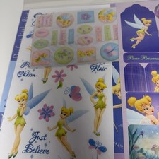 Disney Fairies Tinkerbell 12x12 Sandylion Scrapbook Page Kit Stickers Crafts