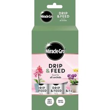 Image of Miracle Gro Drip & Feed Liquid Orchid Plant Food 32ml Ready To Use Pack Of 3