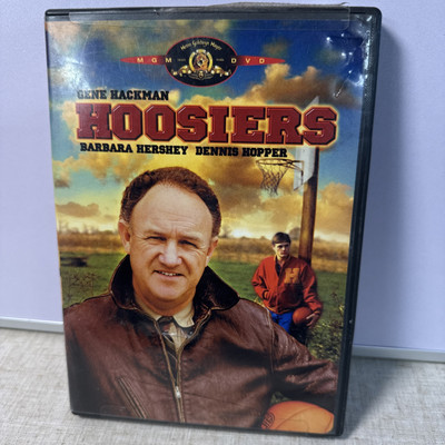 Hoosiers DVD  86 Gene Hackman RIP Dennis Hopper B. Hershey + collectible booklet