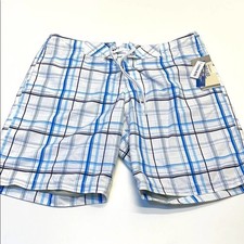 OLD NAVY Men's Large White / Blue Board Shorts