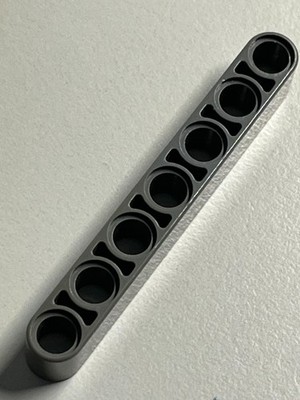 3 Stck. Lego Dark Bluish Gray Technic, Liftarm Thick 1 x 7 32524