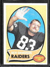 1970 Topps - Ben Davidson #251 ExMt+