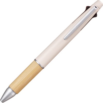 Jetstream 4 in 1 Multi Function Pen Bamboo Grip Smooth Writing Instrument