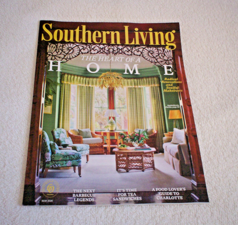 Southern Living Magazine Issue May 2026 The Heart of a Home Issue