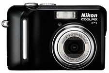 Used very good Nikon Coolpix P1 8MP Digital Camera with 3.5x Optical Zoom (Wi Fi