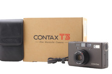 [Top Mint Box] Contax T3 D Titan Black Carl Zeiss Sonnar 35mm f/2.8 Film Camera