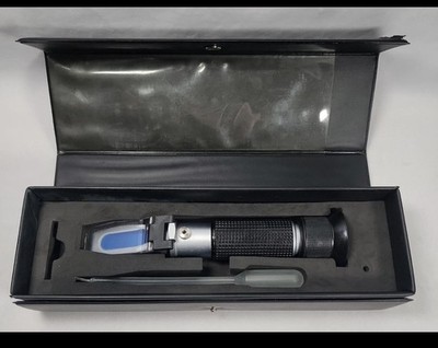Zebra Skimmers Refractometer Hand Held Opt32 0 To 32 Percent Brix