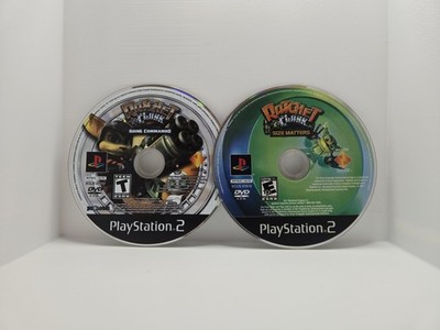 Ratchet & Clank Size Matters + Going Commando PS2 Sony Lot Tested Works