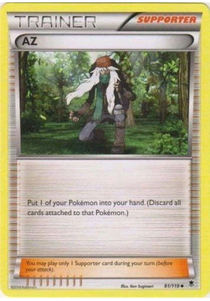 Pokemon TCG AZ 91/119 XY Phantom Forces Uncommon Regular 