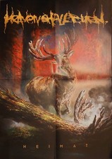 Poster HEAVEN SHALL BURN - HEIMAT HIRSCH  / DEER DIN A2 NEU!