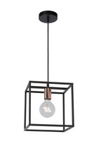 HäNgelampe Metall Schwarz Kupfer Esstisch E27 B:25 Cm Pendelleuchte Esszimmer
