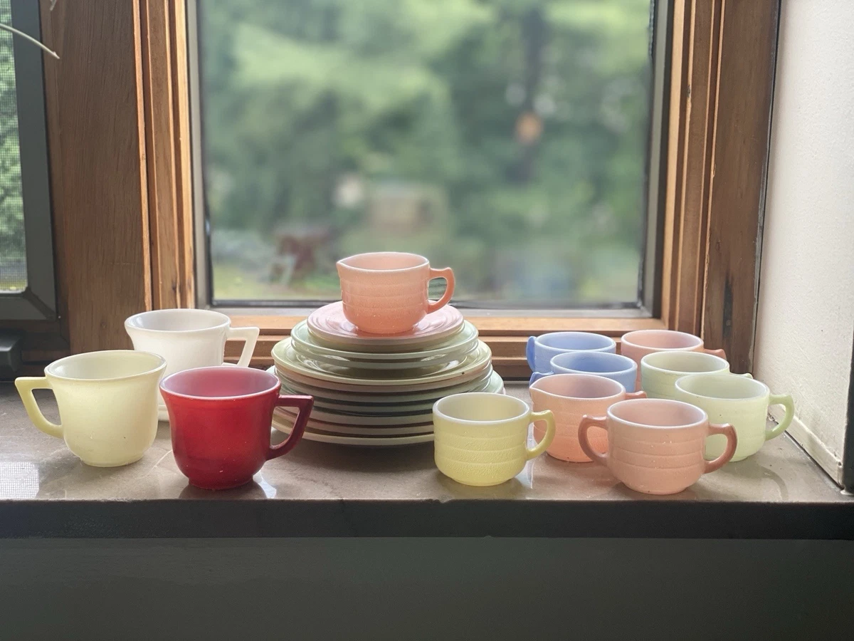 ビンテージ リトルホステス フルセット 14ピース モダントーン Little Hostess Tea Set In Vintage & Antique Tea Sets for sale - eBay