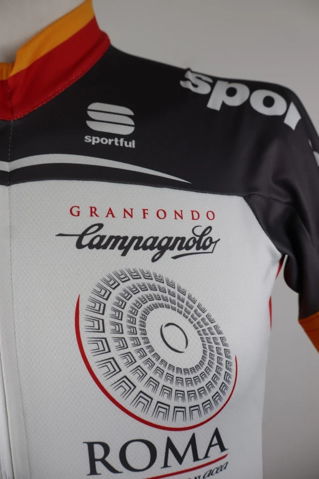 SPORTFUL Campagnolo Maillot Cyclisme Homme M Manche Courte Vintage Multicolore - Photo 3/4