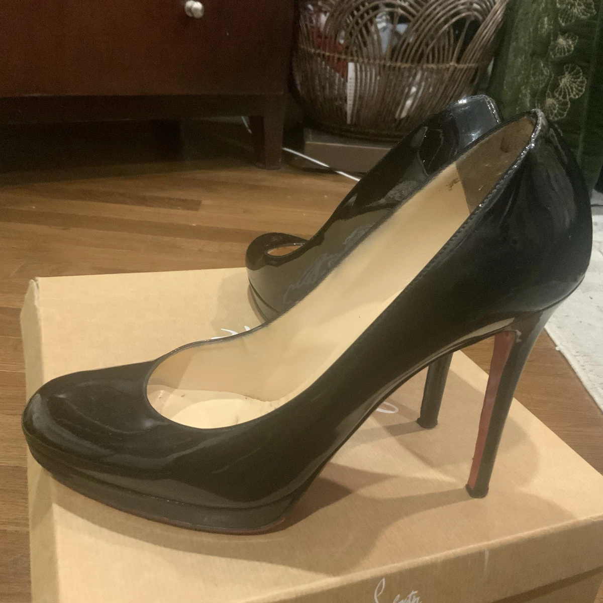 Christian Louboutin Pump High (3-3.9 in) Heel Height Heels for