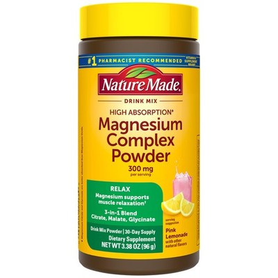 Nature Made High Absorption Magnesium Complex Drink 3.38 Ounce (Pack of 1)