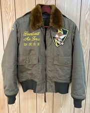 Used Buzz Rickson's B-10 Flight Jacket Size 36 Olive Length 56cm